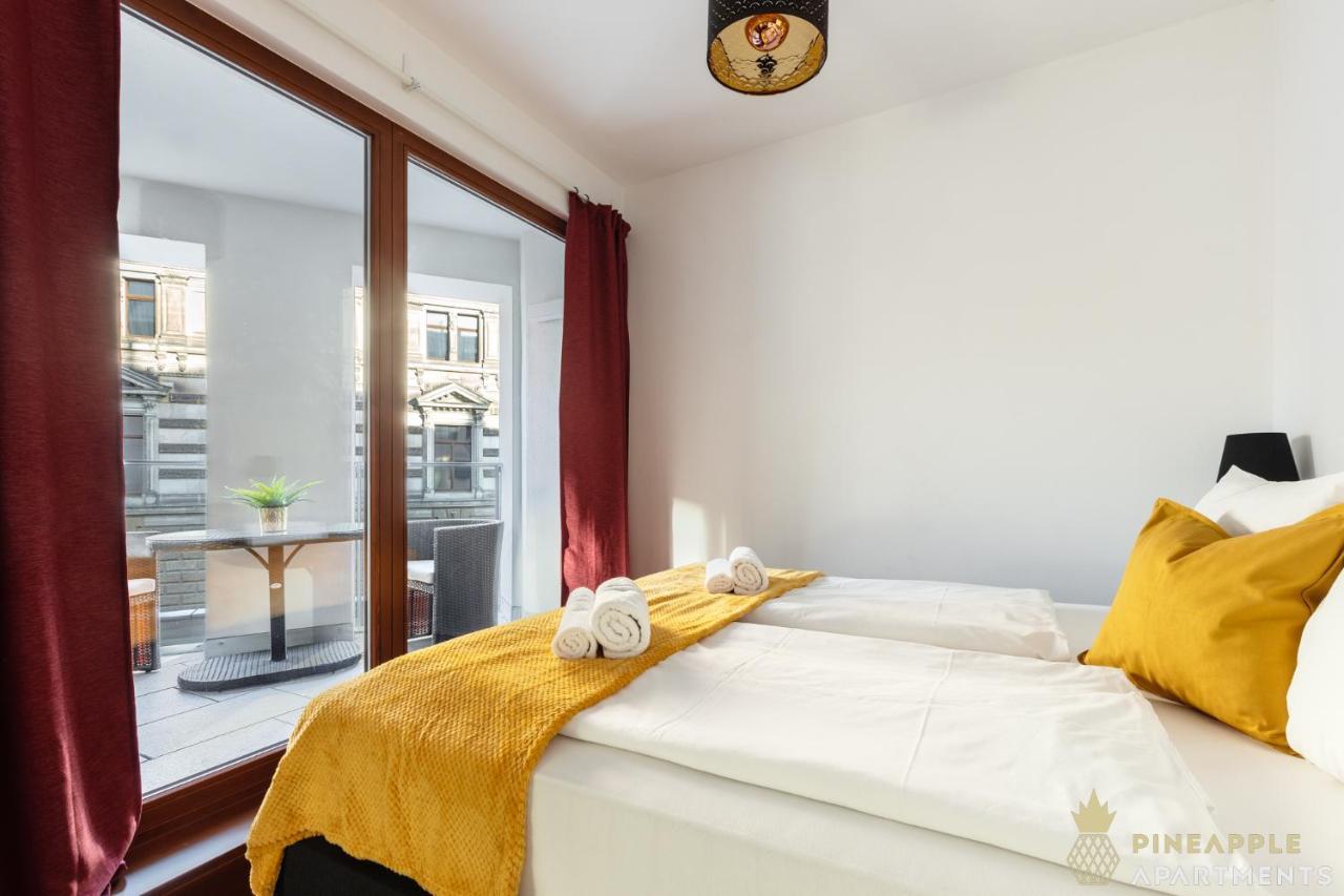 Pineapple Apartments Palais Am Neumarkt - 90 Qm - 1X Free Parking Drážďany Exteriér fotografie