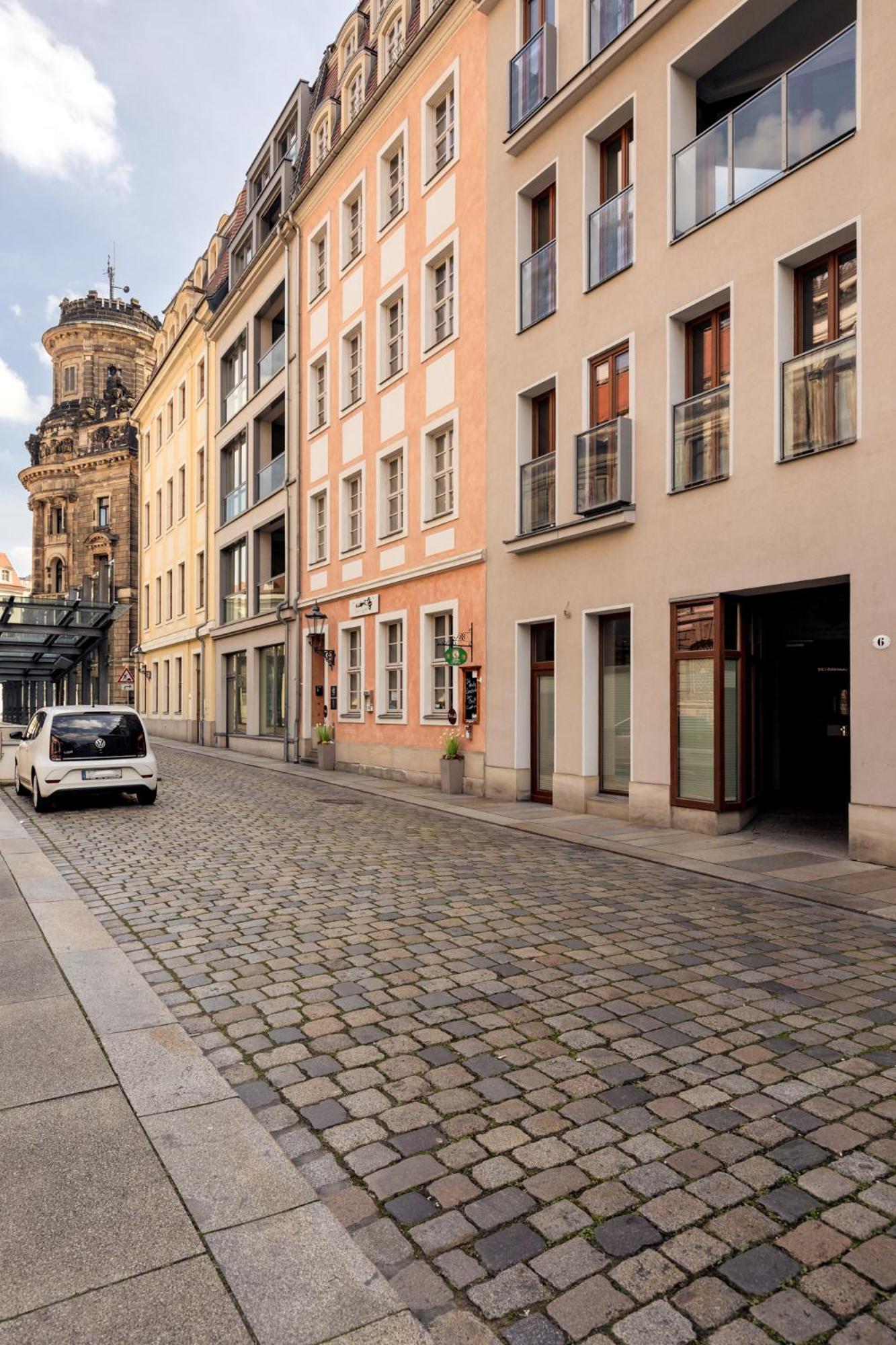 Pineapple Apartments Palais Am Neumarkt - 90 Qm - 1X Free Parking Drážďany Exteriér fotografie